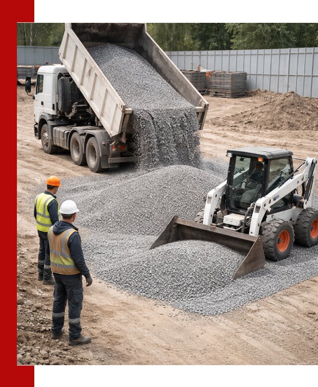 Доставка и продажа гранитного щебня фракции 0-5 в Димитровграде