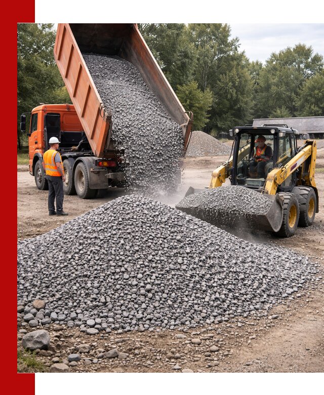 Купить гранитный щебень фракции 5–10 в Димитровграде с доставкой
