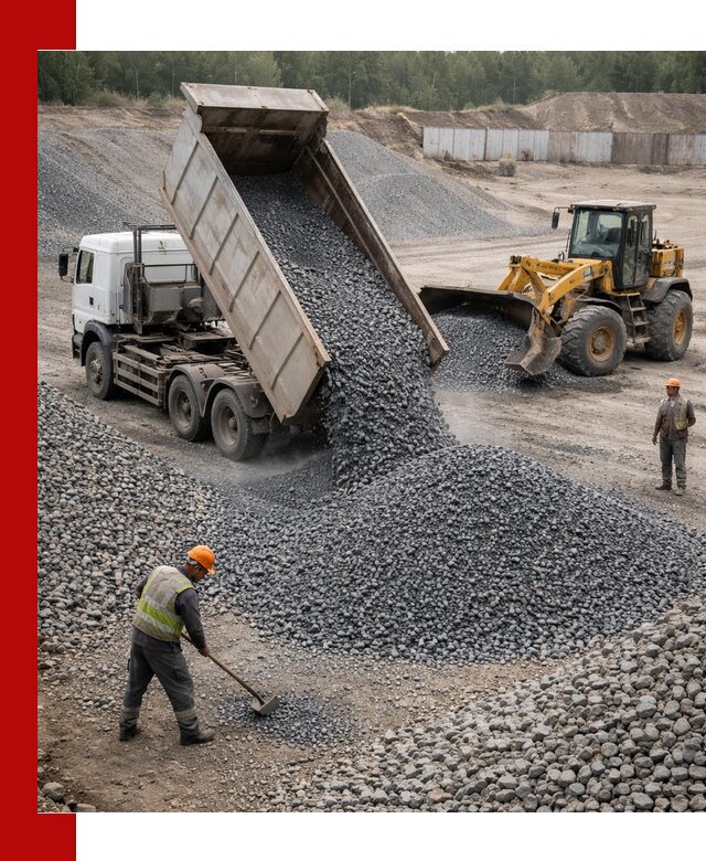 Щебень габбро-диабаз фр. 5-20 с доставкой в Димитровграде