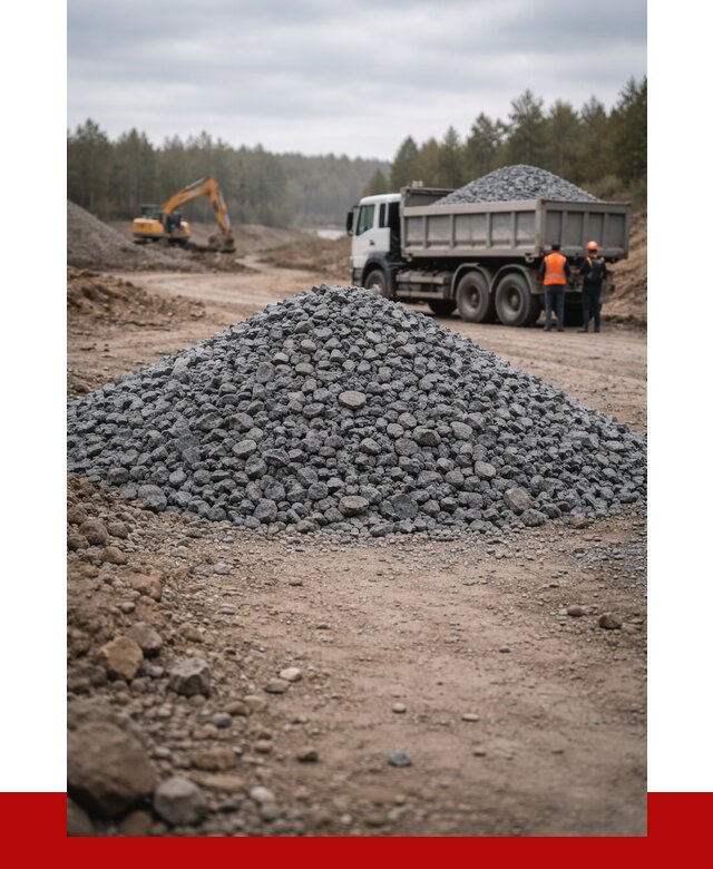 Щебень габбро диабаз фракция 40-70 в Димитровграде от 2267 р-ПРОНЕРУДДмт