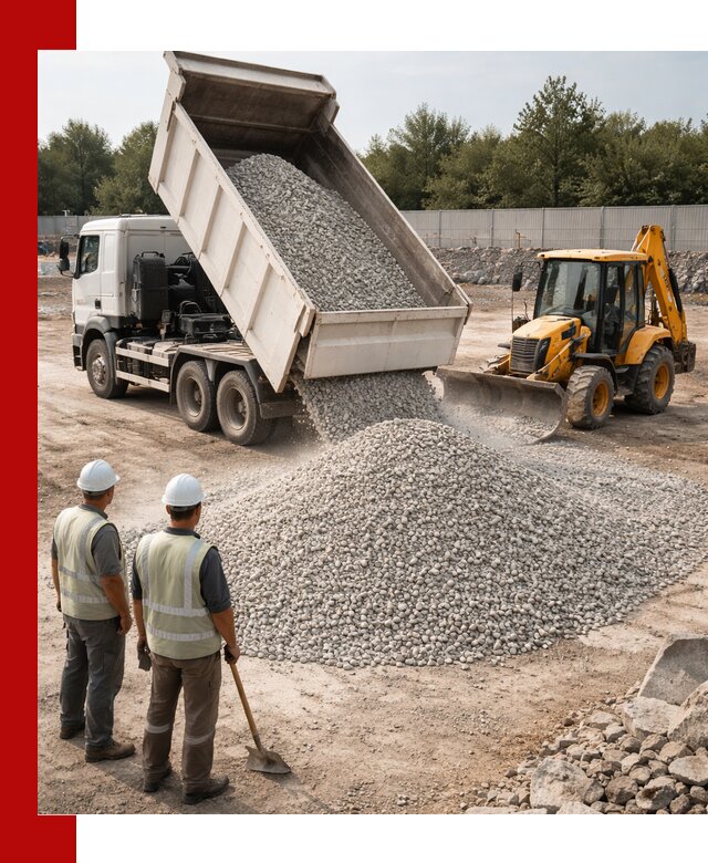 Купить известняковый щебень фракции 5–10 мм с доставкой в Димитровграде