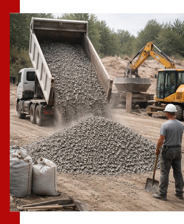 Доставка и продажа бетонного щебня в Димитровграде