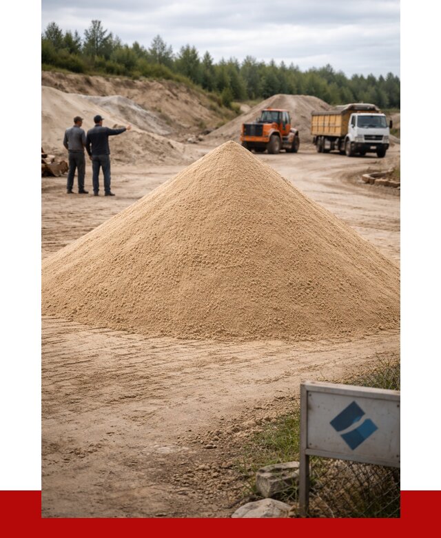 Карьерный песок навалом в Димитровграде от 1855 р. | ПРОНЕРУДДмт
