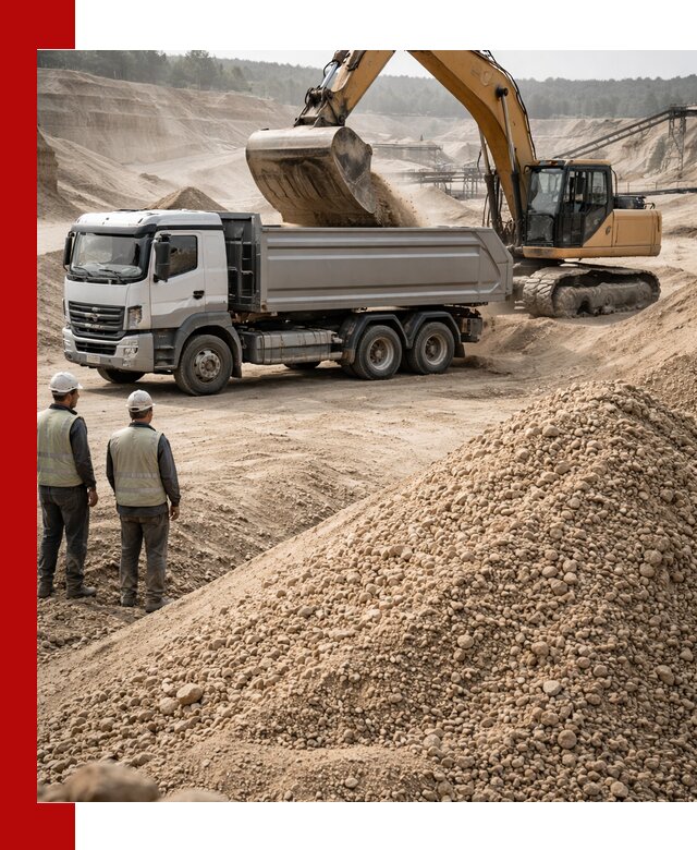 Карьерный крупнозернистый песок с доставкой в Димитровграде