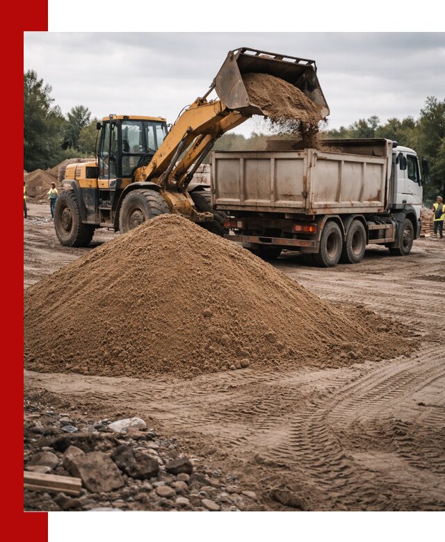 Доставка речного песка навалом в Димитровграде быстро и выгодно