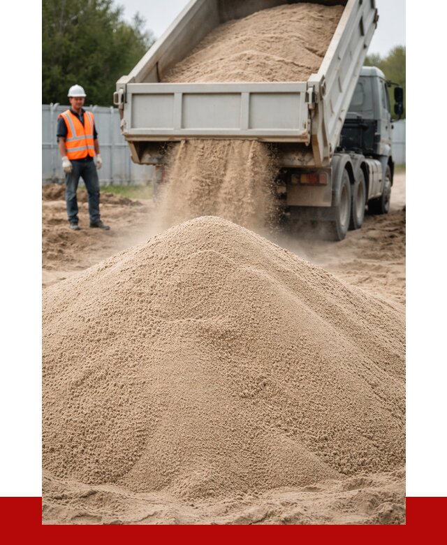 Купить сеяный песок с доставкой в Димитровграде от 2267 р ПРОНЕРУДДмт