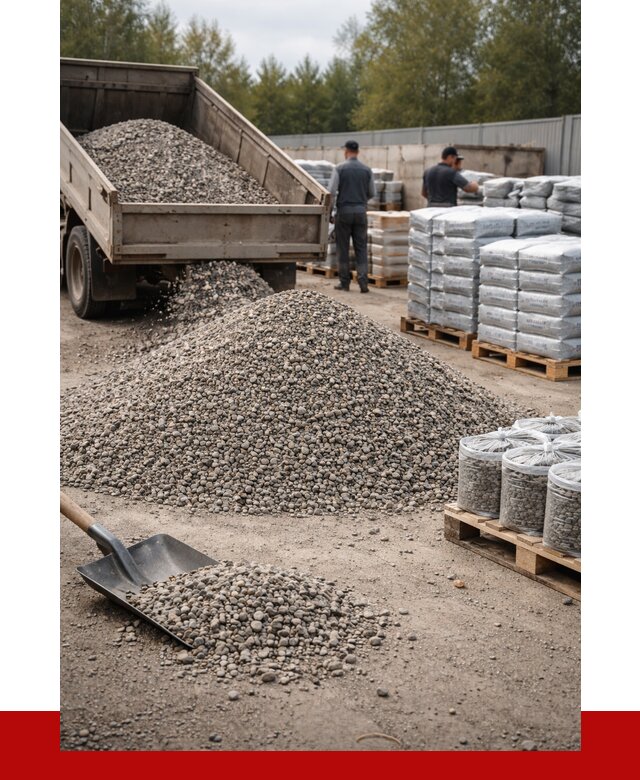 Гравий фракция 5-20 в Димитровграде купить от 2370 р. ПРОНЕРУДДмт