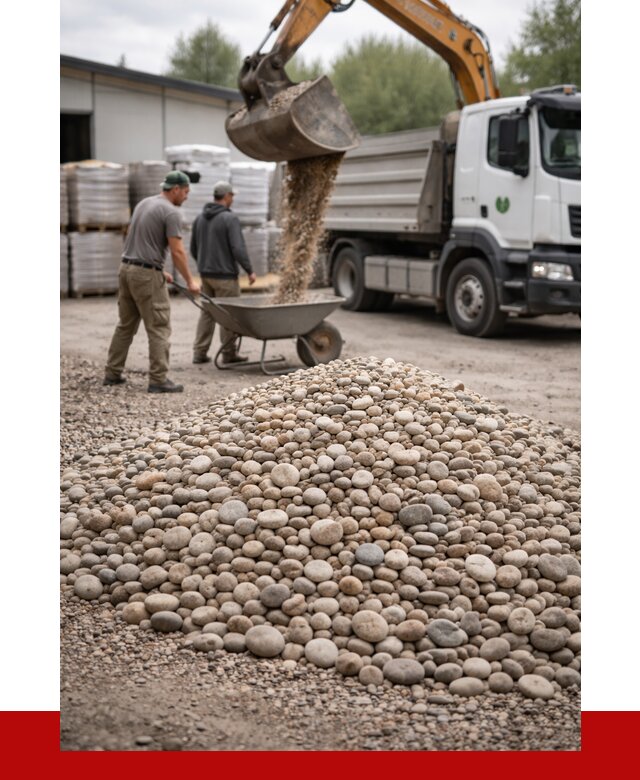 Галька декоративная в Димитровграде от 3297 р. за куб | ПРОНЕРУДДмт