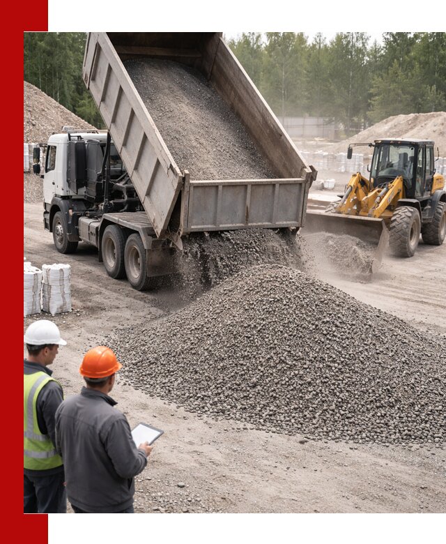 Доставка и продажа гранитного отсева 0-10 в Димитровграде