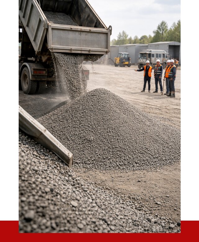 Гравийный отсев 0-5 в Димитровграде от 1236 р. с доставкой | ПРОНЕРУДДмт