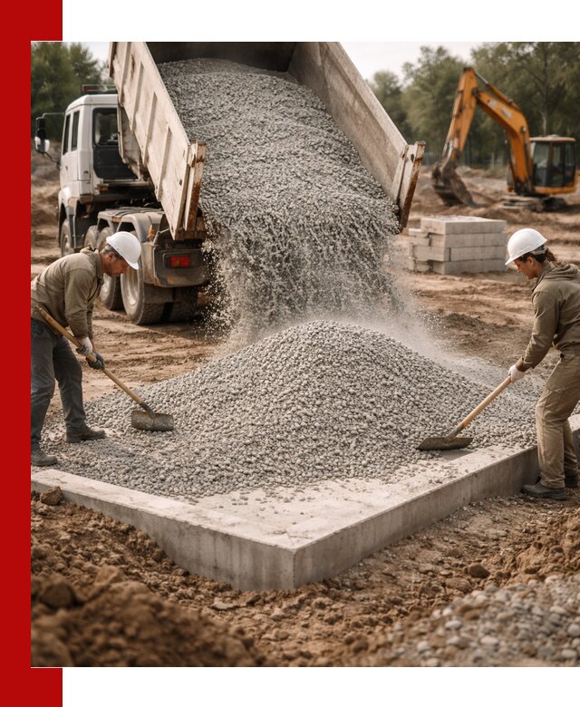 Доставка и продажа отсева для бетона в Димитровграде