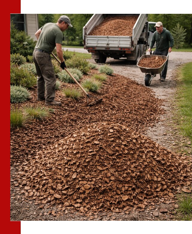 Крошка для мульчирования с доставкой в Димитровграде