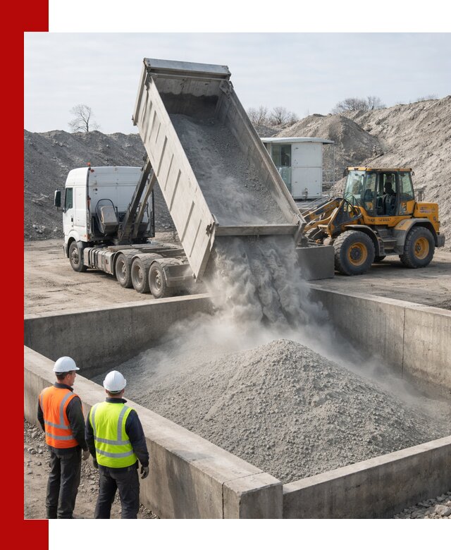 Доставка цемента навалом в Димитровграде крупными партиями