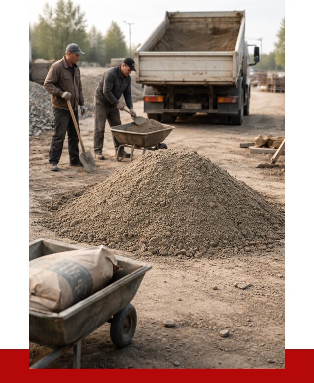 Цементно-песчаная смесь М150 в Димитровграде от 4842 р. | ПРОНЕРУДДмт