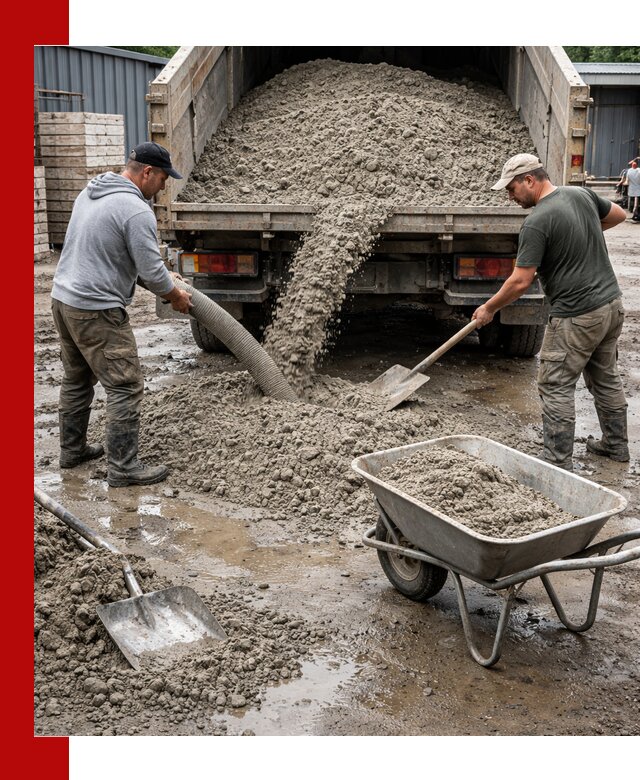 Цементно-песчаная смесь М150 доставка в Димитровграде