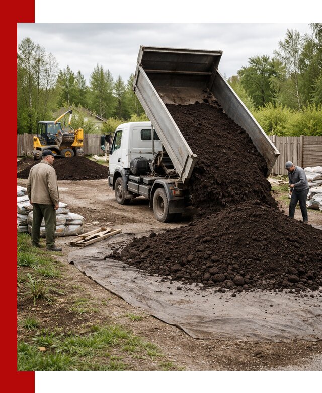 Доставка качественного почвогрунта в Димитровграде оптом и в розницу