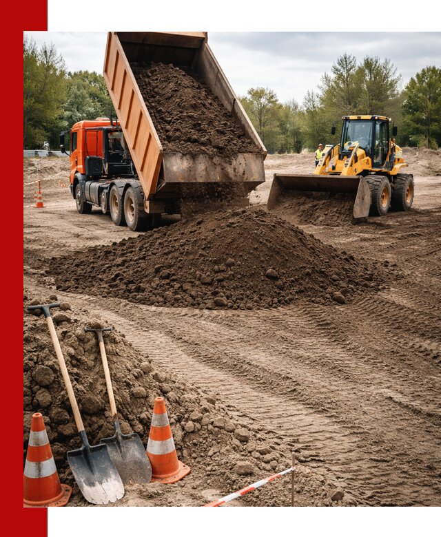 Поставка и доставка планировочного грунта в Димитровграде