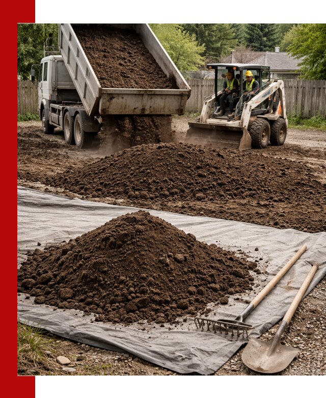 Грунт для отсыпки участка с доставкой в Димитровграде