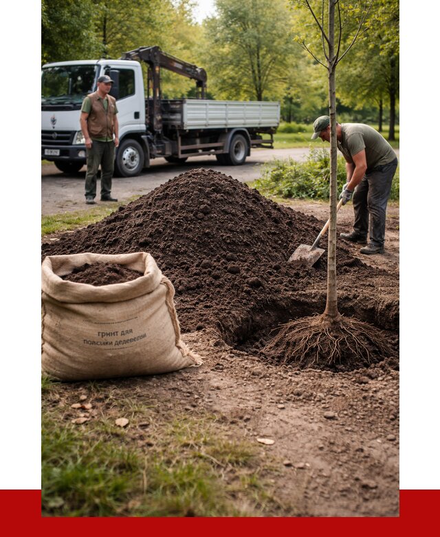 Грунт для посадки деревьев в Димитровграде от 1236 р. | ПРОНЕРУДДмт