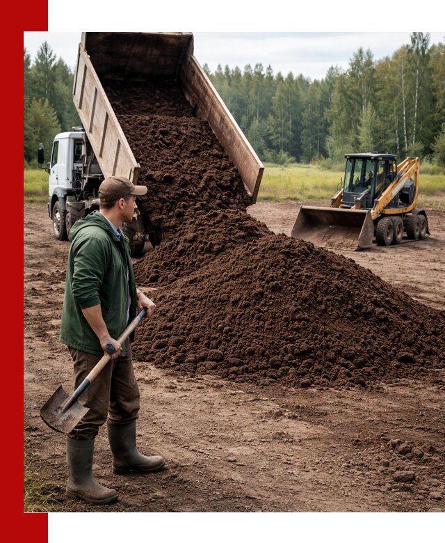 Купить верховой торф с доставкой в Димитровграде для садоводства и растений