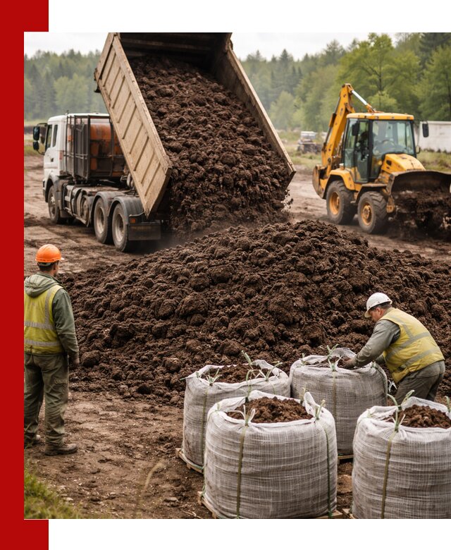 Доставка нейтрального торфа в Димитровграде оптом и в розницу