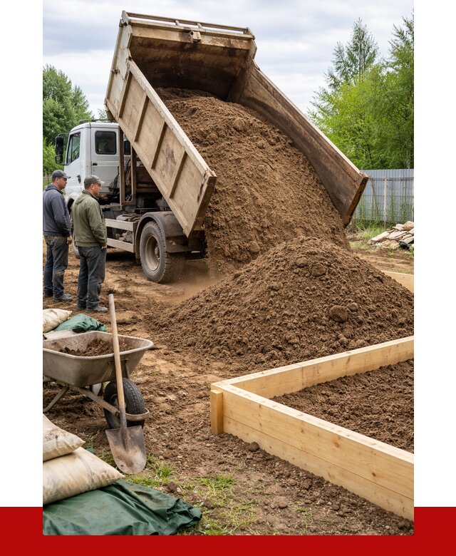 Торфо песчаная смесь в Димитровграде с доставкой от 1906 р. | ПРОНЕРУДДмт