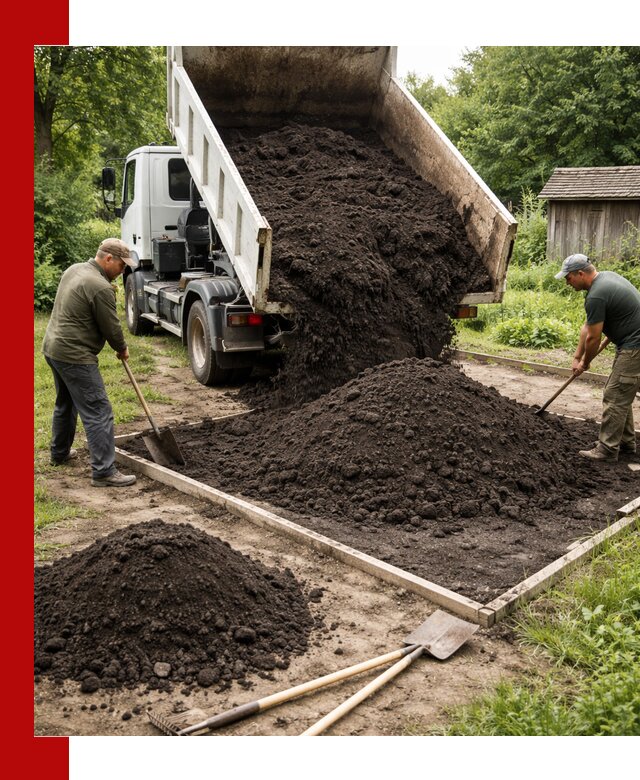 Купить чистый чернозем для огорода с доставкой в Димитровграде