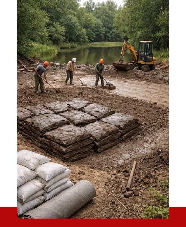 Купить глину для пруда в Димитровграде от 4636 р. с доставкой | ПРОНЕРУДДмт