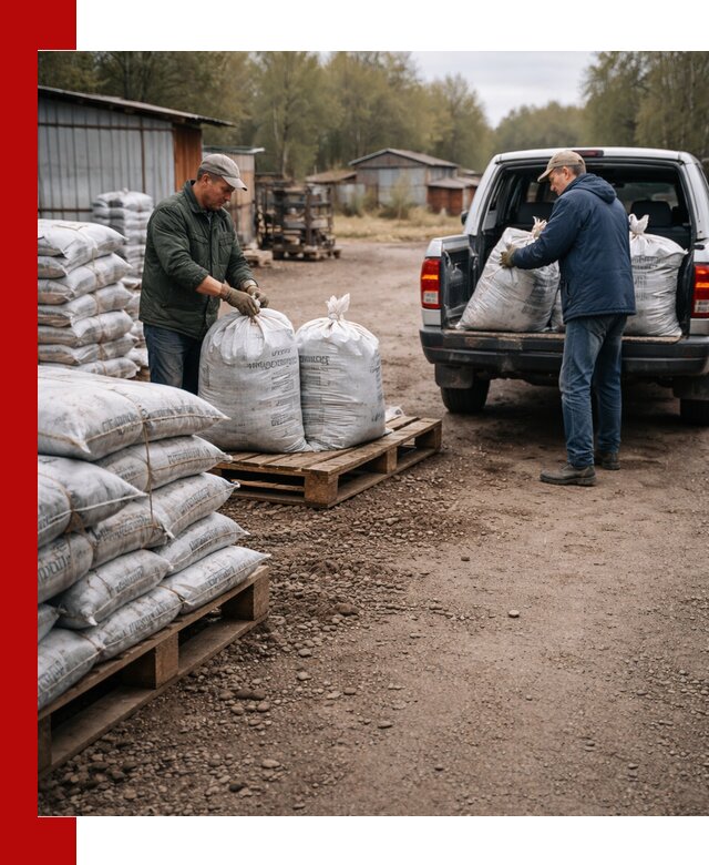 Купить конский навоз в мешках с доставкой в Димитровграде