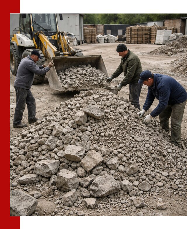 Демонтаж и вывоз бой бетона в Димитровграде