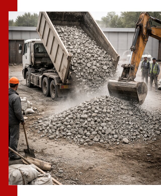 Доставка дробленого бетона в Димитровграде оптом и в розницу