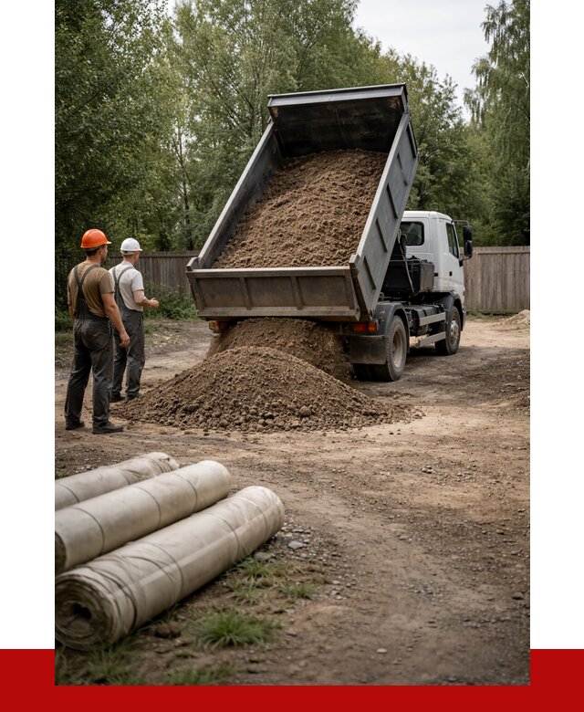 Доставка сыпучих материалов самосвалом в [cvi] от 4327 р. | ПРОНЕРУДДмт