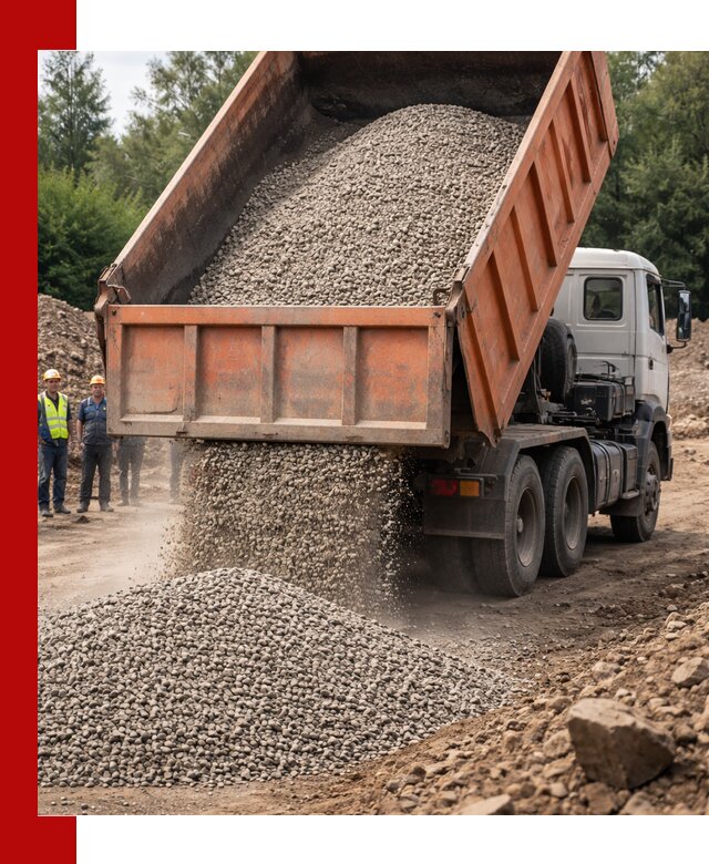 Доставка сыпучих материалов самосвалом в Димитровграде быстро и надежно