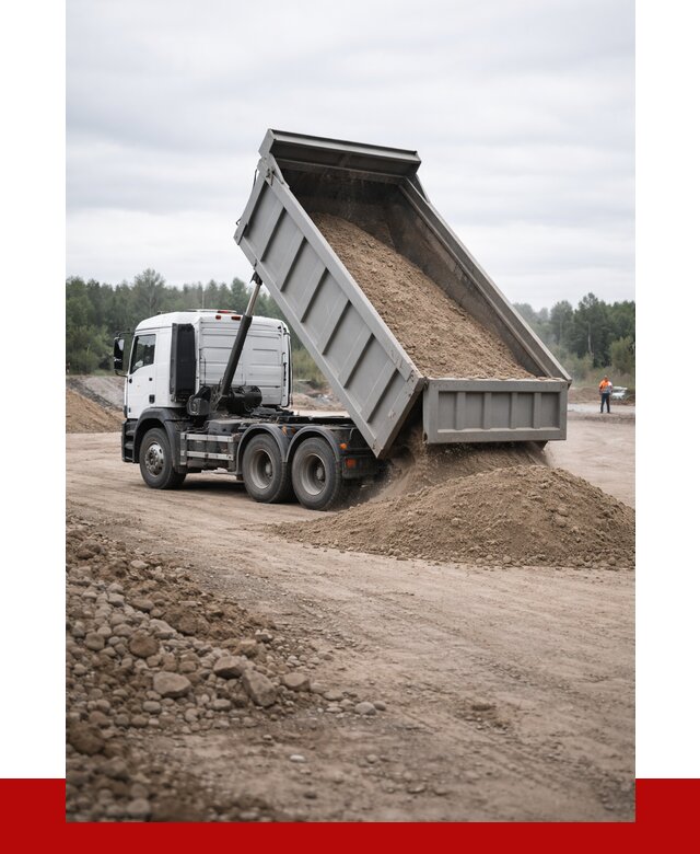 Доставка самосвалом 15 кубов в Димитровграде от 6697 руб. | ПРОНЕРУДДмт