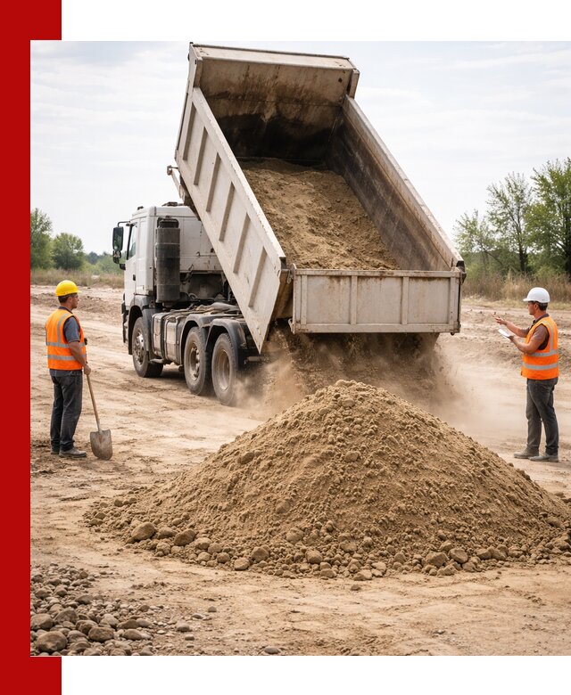 Доставка самосвалом 15 кубов в Димитровграде за город и по городу