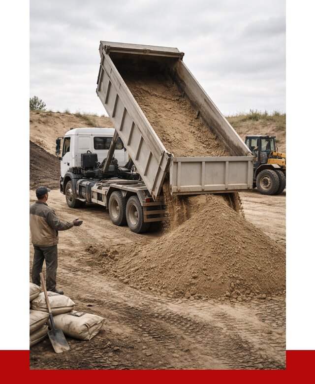 Доставка самосвалом 20 кубов в Димитровграде от 7727 р. | ПРОНЕРУДДмт