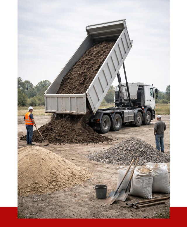 Доставка самосвалом 30 кубов в Димитровграде от 8758 р. | ПРОНЕРУДДмт