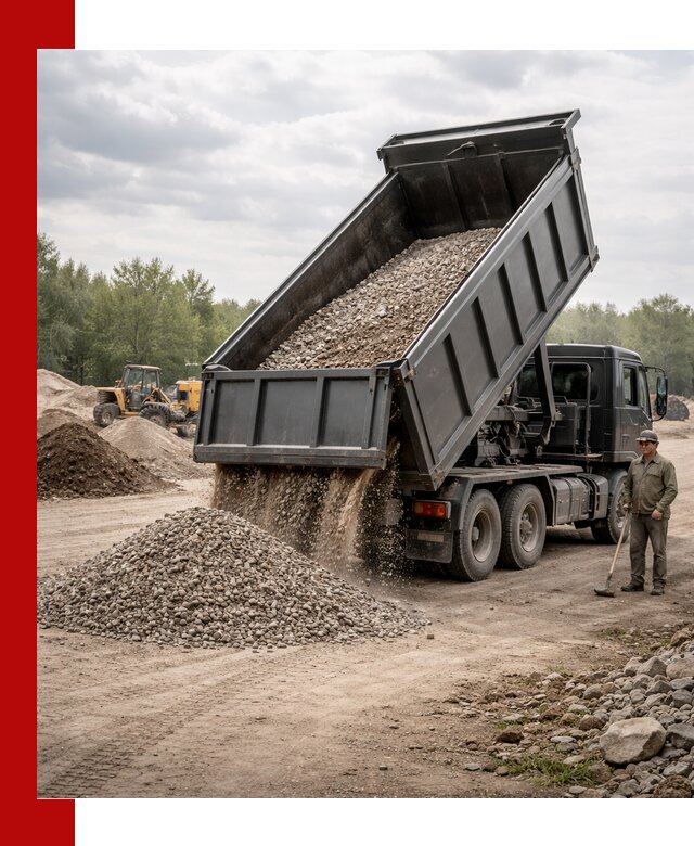 Доставка самосвалом 30 м3 по выгодным ценам в Димитровграде