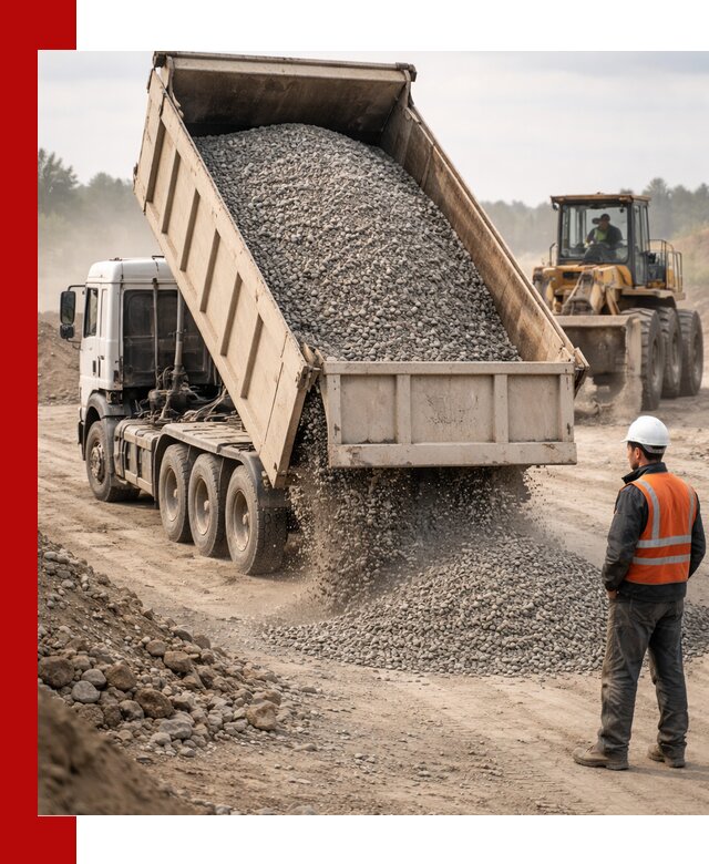 Доставка самосвалом 40 кубов цемента и сыпучих в Димитровграде