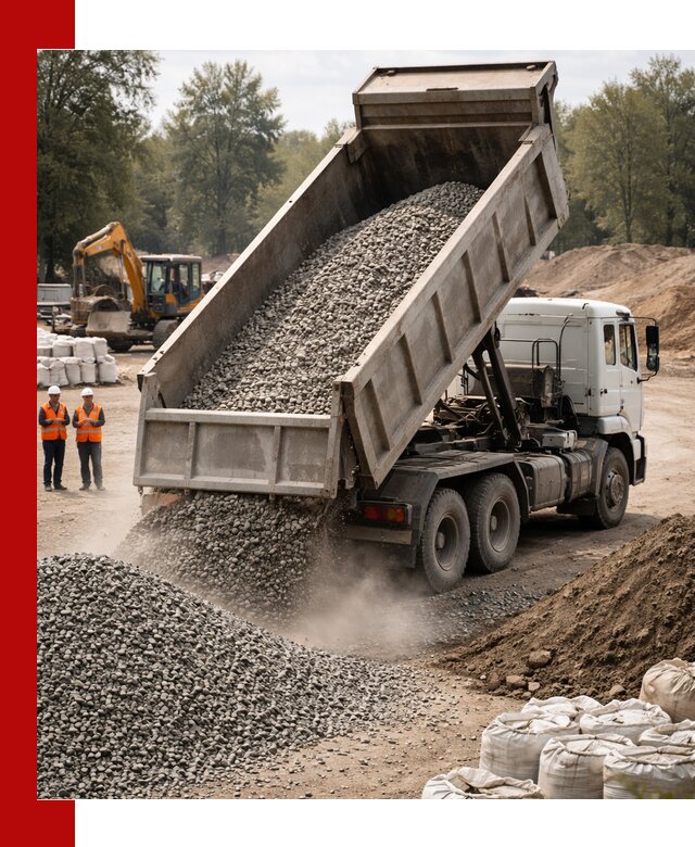 Аренда самосвала в Димитровграде для доставки сыпучих и нерудных материалов