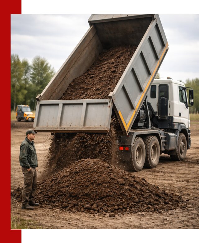 Аренда самосвала с водителем в Димитровграде для сыпучих грузов и навоза