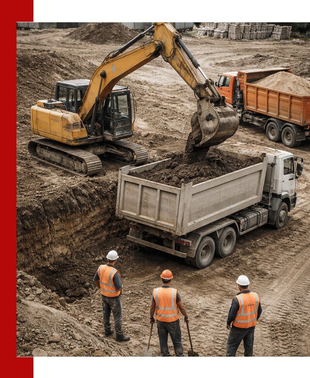 Разработка грунта для строительства и благоустройства в Димитровграде