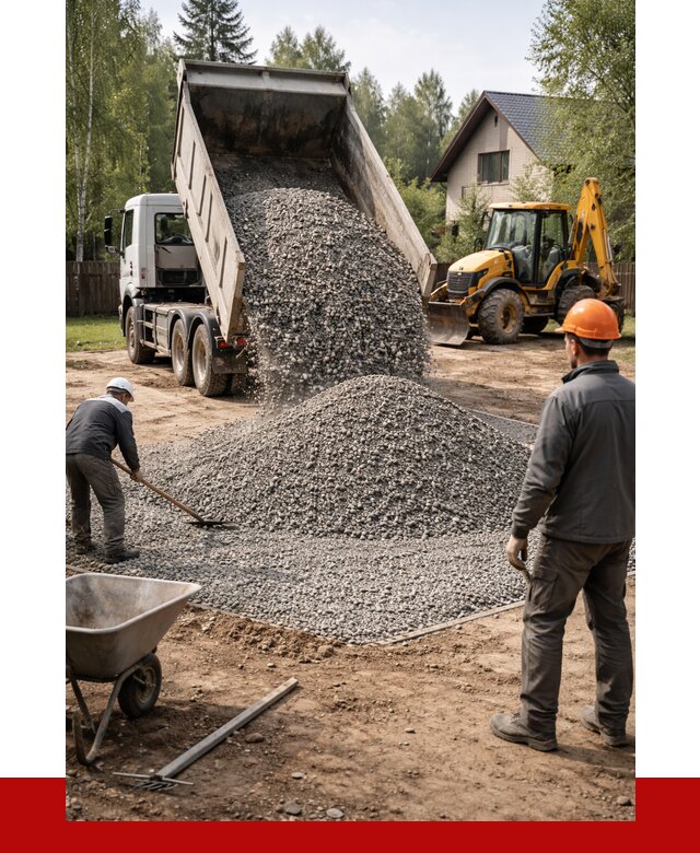 Отсыпка участка щебнем в Димитровграде от 6697 р. ПРОНЕРУДДмт