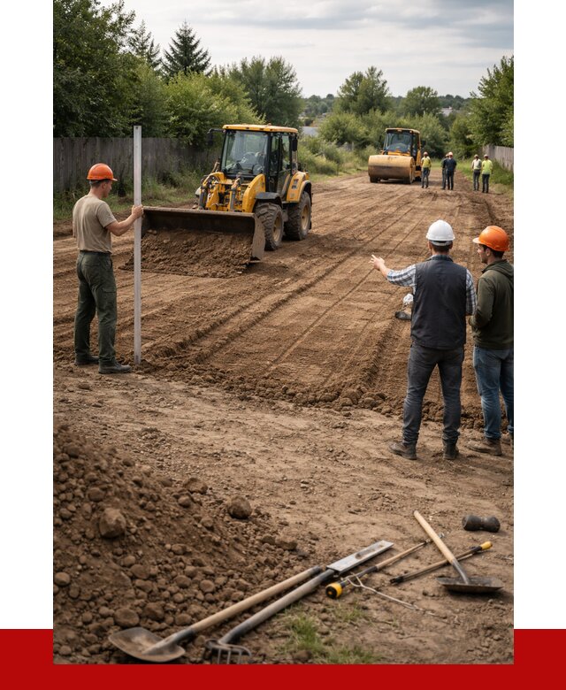 Планировка участка грунтом в Димитровграде от 4636 р ПРОНЕРУДДмт