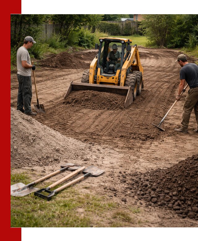 Планировка участка грунтом с вывозом и доставкой в Димитровграде